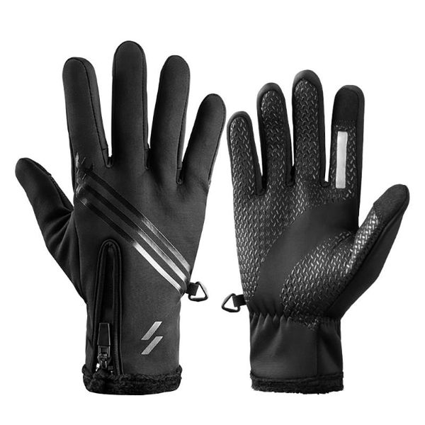 cycling gloves ski snowboard waterproof winter warm motorcycle riding touch screen snow windser glove, Black
cycling gloves ski snowboard waterproof winter warm motorcycle riding touch screen snow windser glove, Black