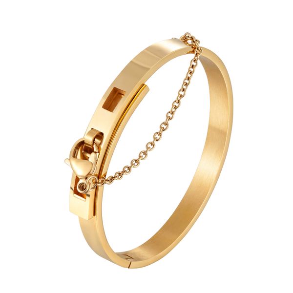 luxury brand jewelry safety chain cuff bracelet armband gold color steel bangle for women bracelets bangles pulseiras christmas q0717, Black
luxury brand jewelry safety chain cuff bracelet armband gold color steel bangle for women bracelets bangles pulseiras christmas q0717, Black