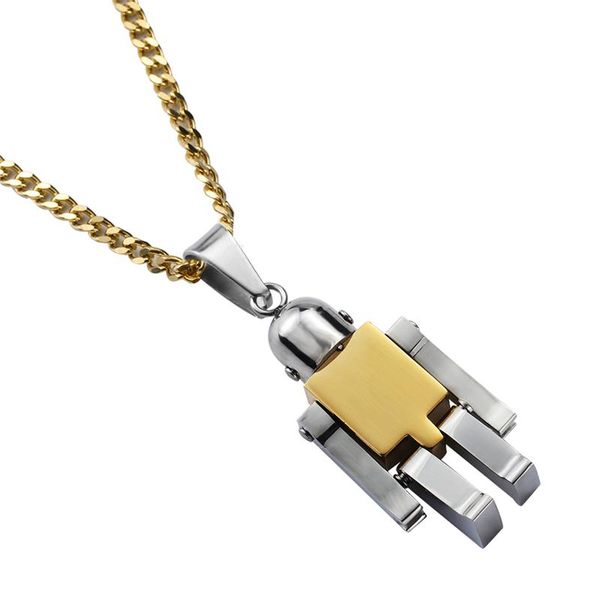pendants 2021 men jewelry statement small robot necklaces & hiphop stainless steel mens punk choker necklace women, Black
pendants 2021 men jewelry statement small robot necklaces & hiphop stainless steel mens punk choker necklace women, Black