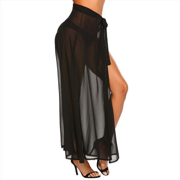 maxi wrap sarong women skirt swimwear bikini beach wear cover up swimsuit chiffon see through, Black
maxi wrap sarong women skirt swimwear bikini beach wear cover up swimsuit chiffon see through, Black