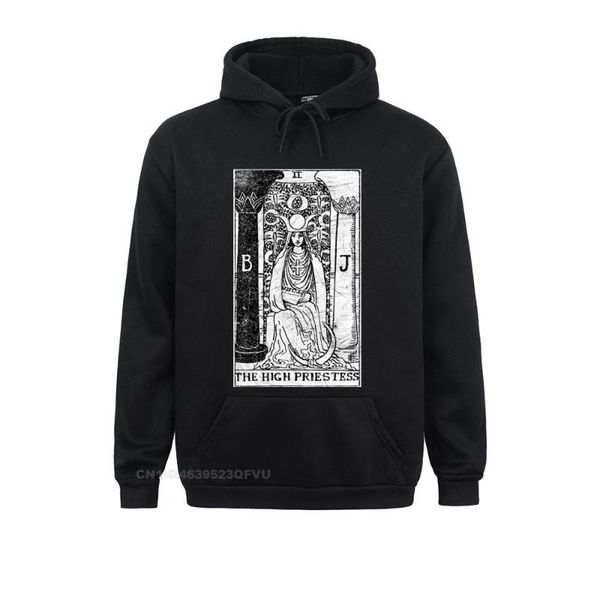 men's hoodies & sweatshirts the high priestess tarot card major arcana tune telling occult men premium cotton harajuku women fitness, Black
men's hoodies & sweatshirts the high priestess tarot card major arcana tune telling occult men premium cotton harajuku women fitness, Black