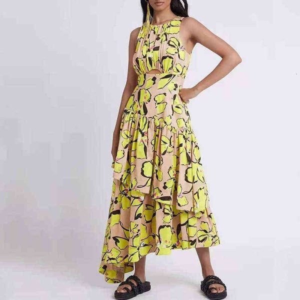 luxury party evening dress wind 2021 summer personalized round neck sleevels printing machine irregular long swing, Black
luxury party evening dress wind 2021 summer personalized round neck sleevels printing machine irregular long swing, Black