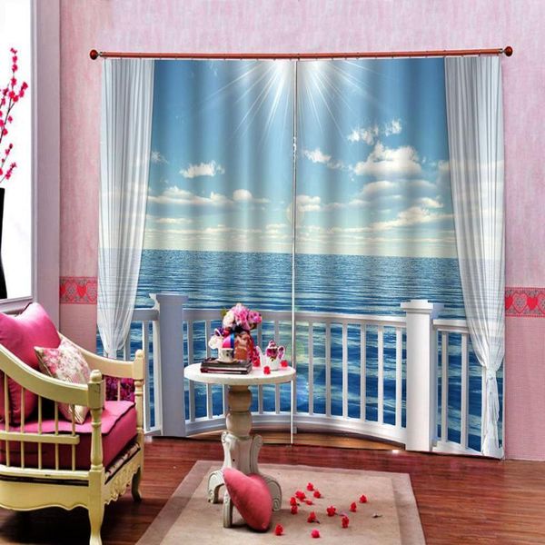 curtain & drapes blue seascape curtains customized 3d bay window balcony thickened windshield blackout
curtain & drapes blue seascape curtains customized 3d bay window balcony thickened windshield blackout