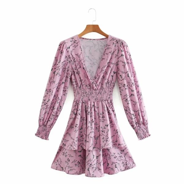 fashion women digital print v neck cascading ruffle mini dress female long sleeve clothes casual lady loose vestido d7227 210430, Black;gray
fashion women digital print v neck cascading ruffle mini dress female long sleeve clothes casual lady loose vestido d7227 210430, Black;gray