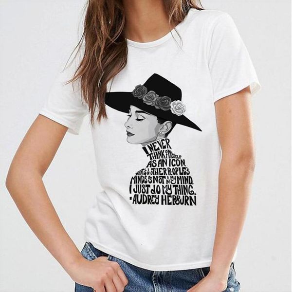 vintage paris audrey hepburn womens t shirt fashion harajuku print punk girl femme summer women casual white tees
vintage paris audrey hepburn womens t shirt fashion harajuku print punk girl femme summer women casual white tees