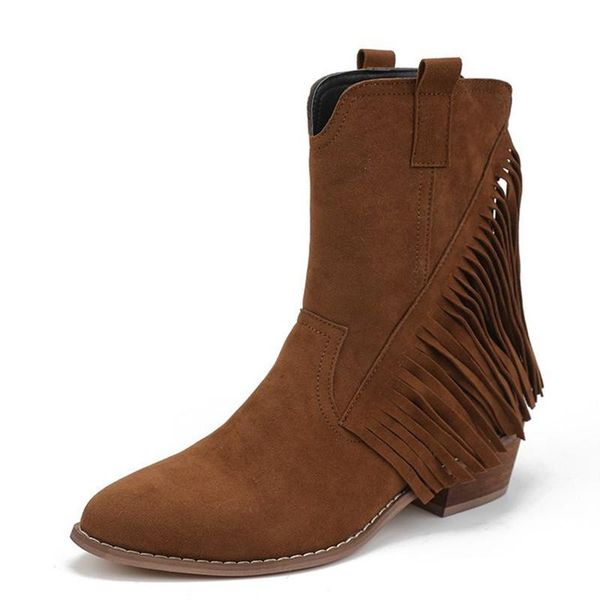 boots 2021 fashion fall women's thick heel pointed tassel short large size 41 42 wearable and comfortable outdoor, Black
boots 2021 fashion fall women's thick heel pointed tassel short large size 41 42 wearable and comfortable outdoor, Black