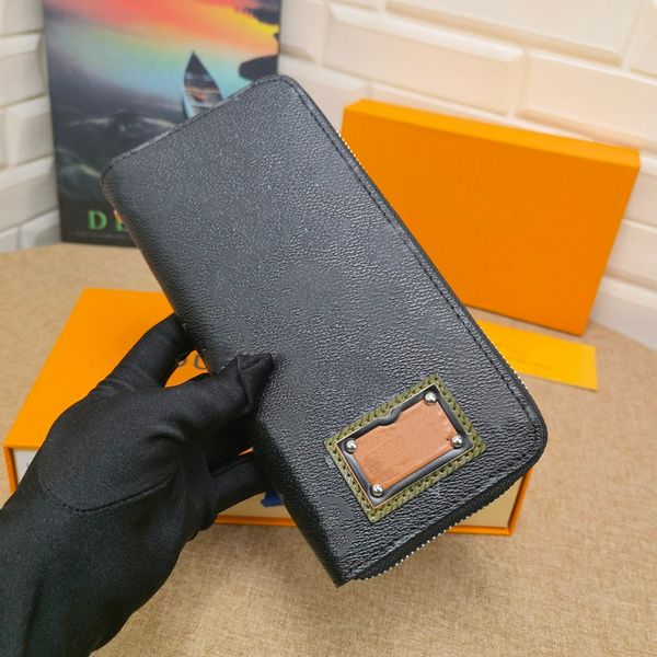 fashion men and women purse cards luxury leather designer famous brand long chain letter pattern with boxes size 20-10cm m63095, Red;black
fashion men and women purse cards luxury leather designer famous brand long chain letter pattern with boxes size 20-10cm m63095, Red;black