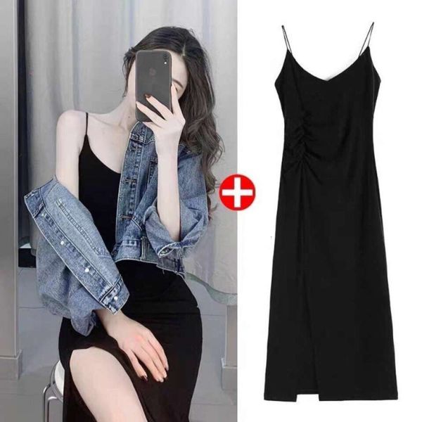 casual dresses dress women clothes women's summer spring suspender small black v-neck long skirt hepburn style with ba 64pr, Black;gray
casual dresses dress women clothes women's summer spring suspender small black v-neck long skirt hepburn style with ba 64pr, Black;gray