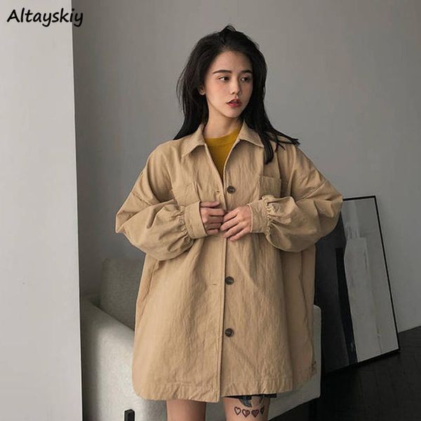 basic jackets womens turn-down collar solid simple bf oversize all-match harajuku couples korean style students casual female women's, Black;brown
basic jackets womens turn-down collar solid simple bf oversize all-match harajuku couples korean style students casual female women's, Black;brown