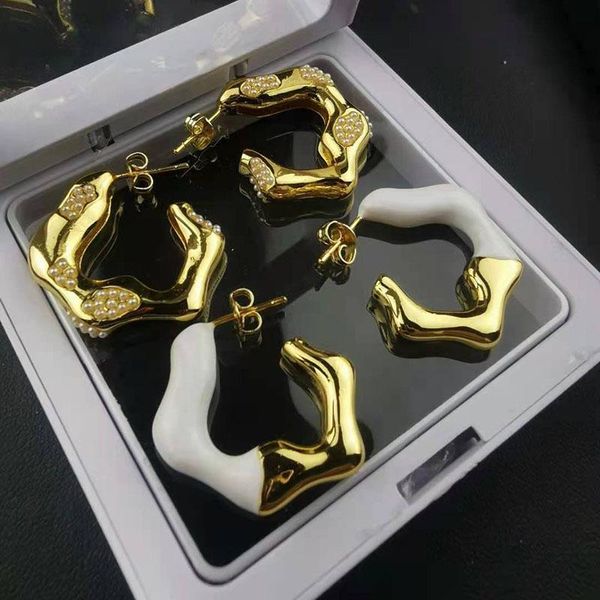 hoop & huggie gold plated mixed white enamel irregular earrings wave flat geometric for women vintage minimalist jewelry 2021, Golden;silver
hoop & huggie gold plated mixed white enamel irregular earrings wave flat geometric for women vintage minimalist jewelry 2021, Golden;silver