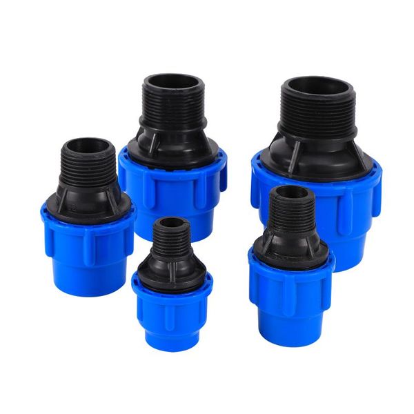 watering equipments 1/2" 3/4"1"1.2"1.5" male thread to 20/25/32/40/50mm pe pipe straight connector irrigation syste
watering equipments 1/2" 3/4"1"1.2"1.5" male thread to 20/25/32/40/50mm pe pipe straight connector irrigation syste