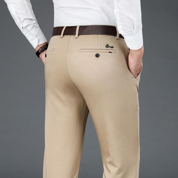 autumn brand mens casual pant stretch elastic fabric classic office business trouser plus big size 28-42 men's pants, Black
autumn brand mens casual pant stretch elastic fabric classic office business trouser plus big size 28-42 men's pants, Black