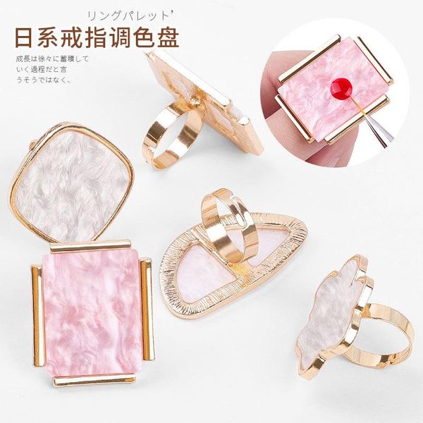 nail art kits adjustable resin stone palette finger ring false nails tips drawing color mixing display diy manicure polish gel tool
nail art kits adjustable resin stone palette finger ring false nails tips drawing color mixing display diy manicure polish gel tool
