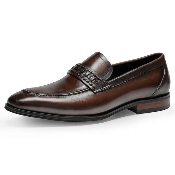 dress shoes genuine leather black slip-on men elegant brown business office wedding suit social formal 44
dress shoes genuine leather black slip-on men elegant brown business office wedding suit social formal 44