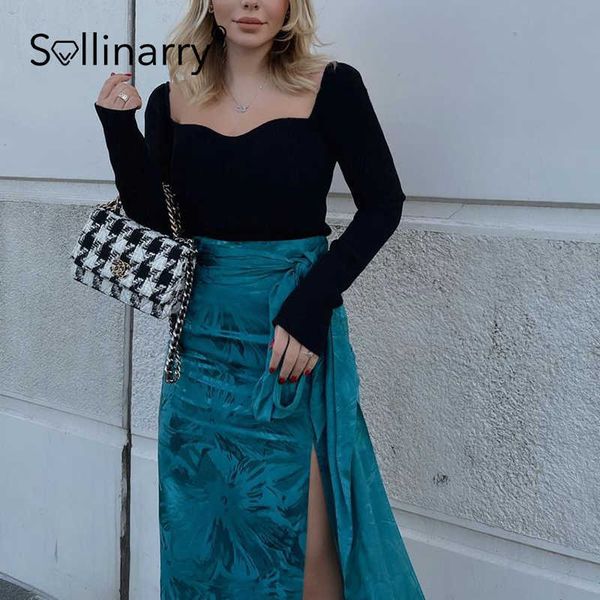 sollinarry high street sheath women's jumper sweater solid slim pullover autumn fashion black ladies long sleeve 210709, White;black
sollinarry high street sheath women's jumper sweater solid slim pullover autumn fashion black ladies long sleeve 210709, White;black
