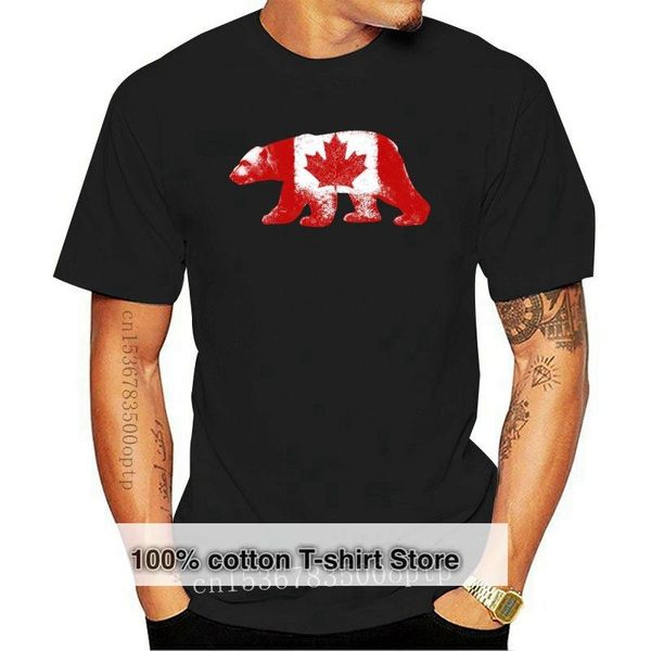 men's t-shirts polar bear flag t-shirt day true north moose beaver, White;black
men's t-shirts polar bear flag t-shirt day true north moose beaver, White;black