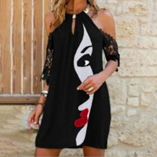 women's swimwear vintage bohemian dress floral print lace sleeve vestidos halter neck strapless mini dresses sukienki wizytowe, White;black
women's swimwear vintage bohemian dress floral print lace sleeve vestidos halter neck strapless mini dresses sukienki wizytowe, White;black