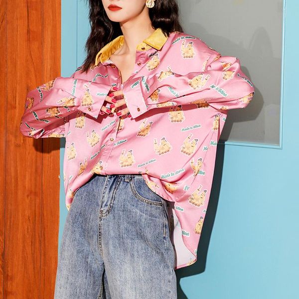 satin blouse women's autumn plus size office shirt loose casual pink blusas mujer de moda oversized ladies blouses sl480 & shirts, White
satin blouse women's autumn plus size office shirt loose casual pink blusas mujer de moda oversized ladies blouses sl480 & shirts, White