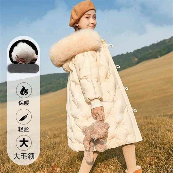 2021 girls' and children's winter new long down jacket lengthened thickened foreign style warm white duck cotton, Black
2021 girls' and children's winter new long down jacket lengthened thickened foreign style warm white duck cotton, Black