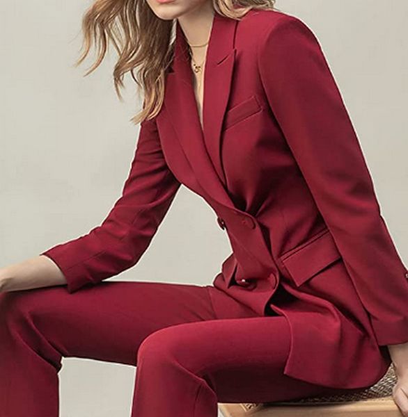 womens solid 2pcs blazers sets winter woman elegant long sleeve coat with pencil pant suits office lady outfit suits, White;black
womens solid 2pcs blazers sets winter woman elegant long sleeve coat with pencil pant suits office lady outfit suits, White;black