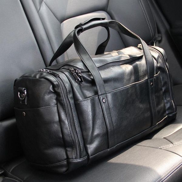duffel bags fashion big leather men's travel bag short trip luggage organizer tourism sports training bolsa de viagem
duffel bags fashion big leather men's travel bag short trip luggage organizer tourism sports training bolsa de viagem