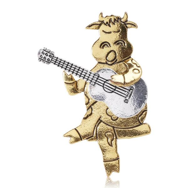 pins, brooches playing guitar bull cattle cow for women men cute animal enamel pin year party brooch pins jewelry christmas gift, Gray
pins, brooches playing guitar bull cattle cow for women men cute animal enamel pin year party brooch pins jewelry christmas gift, Gray