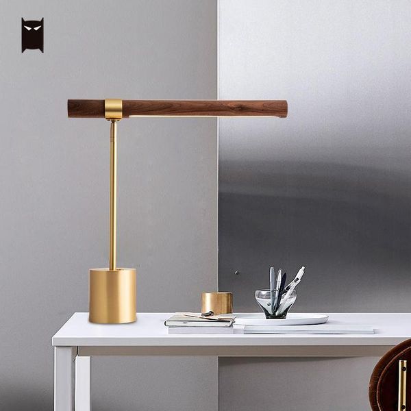 table lamps brass black walnut wood led lamp fixture nordic contemporary minimalist desk reading light office bedroom
table lamps brass black walnut wood led lamp fixture nordic contemporary minimalist desk reading light office bedroom