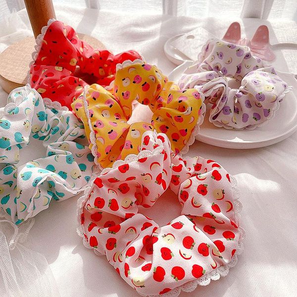 hair accessories summer women candy color fruit scrunchies girl's tie ponytail holder
hair accessories summer women candy color fruit scrunchies girl's tie ponytail holder