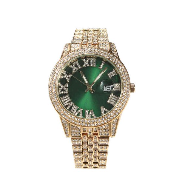 hip hop mens date quartz waterproof es bling iced out stainless steel watch for men charm jewelry gold silver color, Slivery;brown
hip hop mens date quartz waterproof es bling iced out stainless steel watch for men charm jewelry gold silver color, Slivery;brown