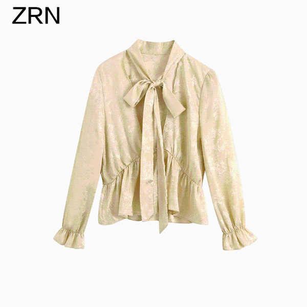 woman 2021 fashion deep v-neck bow tie jacquard blouse vintage casual femme nine quarter sleeve lady blusas women's blouses & shirts, White
woman 2021 fashion deep v-neck bow tie jacquard blouse vintage casual femme nine quarter sleeve lady blusas women's blouses & shirts, White
