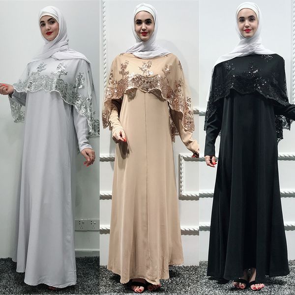 muslim dress lace cloak cape women turkey musulman sequin abaya morccan kaftan maxi hijab dresses islamic clothing vestidos, Red
muslim dress lace cloak cape women turkey musulman sequin abaya morccan kaftan maxi hijab dresses islamic clothing vestidos, Red