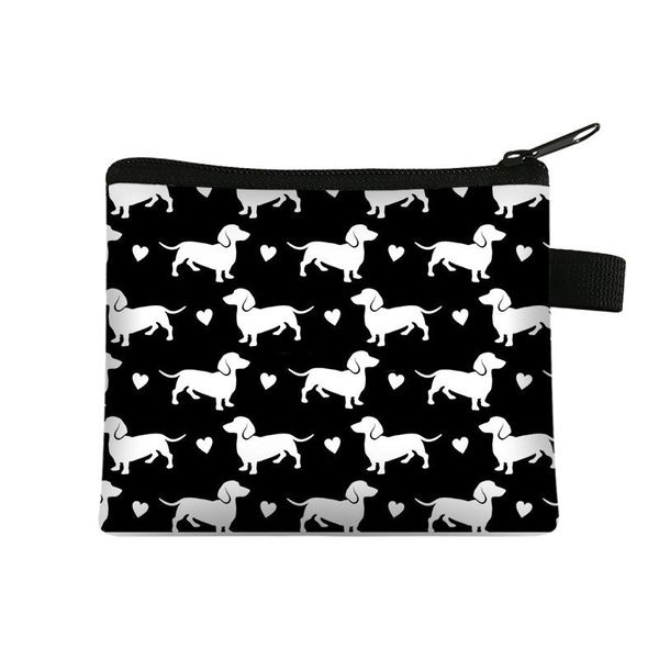 cartoon animal hound dog children's coin purse polyester simple card holder coin storage bag, Red;black
cartoon animal hound dog children's coin purse polyester simple card holder coin storage bag, Red;black