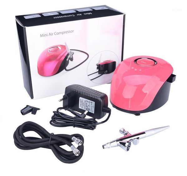 nozzle dual action airbrush kit compressor portable air brush paint spray gun for nail art desgin tattoo cake1, Silver
nozzle dual action airbrush kit compressor portable air brush paint spray gun for nail art desgin tattoo cake1, Silver