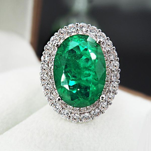 cluster rings 2021 exquisite 10*14mm oval cut emerald ruby gemstone adjustable for women holiday birthday fine jewelry gifts, Golden;silver
cluster rings 2021 exquisite 10*14mm oval cut emerald ruby gemstone adjustable for women holiday birthday fine jewelry gifts, Golden;silver