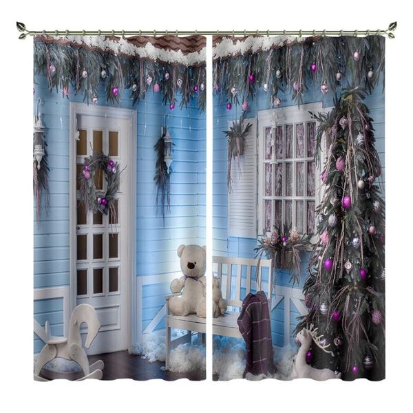 curtain & drapes babson blue christmas house high precision shading personalized 3d digital printing diy po
curtain & drapes babson blue christmas house high precision shading personalized 3d digital printing diy po