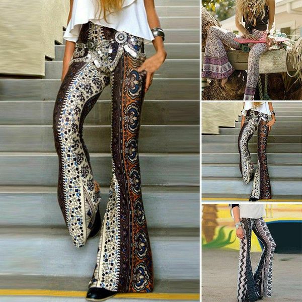women's pants & capris women boho hippie high waisted wide leg flared bell bottom pant fashion casual loose soft lady print beachwear h, Black;white
women's pants & capris women boho hippie high waisted wide leg flared bell bottom pant fashion casual loose soft lady print beachwear h, Black;white