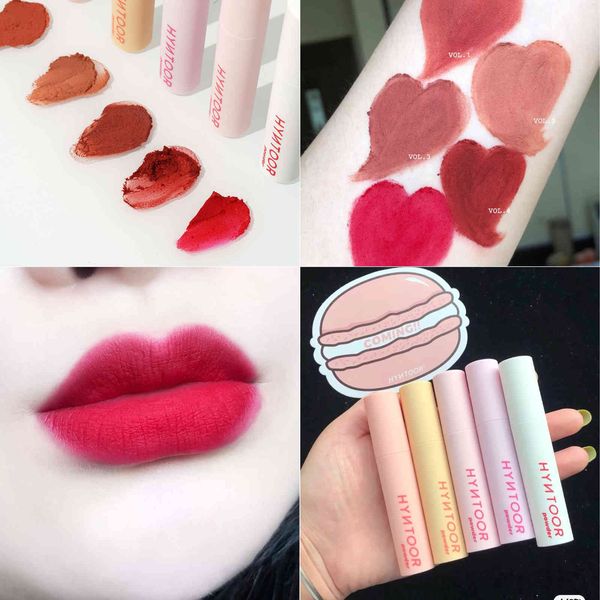 macaron series matte lip glaze 5 colors long-lasting and waterproof gloss cloud air velvet liquid stick cosmetics
macaron series matte lip glaze 5 colors long-lasting and waterproof gloss cloud air velvet liquid stick cosmetics