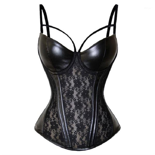 bustiers & corsets leather corset bustier lace lingerie women underwear waist slimming tummy control shapewear push up camis black, Black;white
bustiers & corsets leather corset bustier lace lingerie women underwear waist slimming tummy control shapewear push up camis black, Black;white