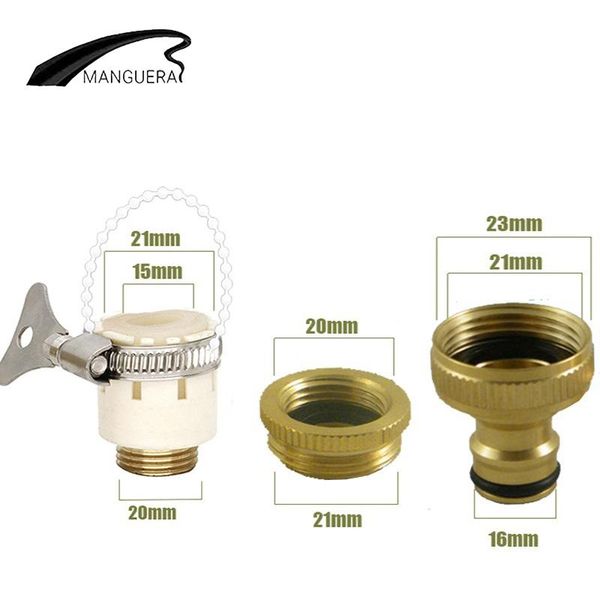 watering equipments 15mm-23mm universal kitchen hose adapter metal faucet mixer common pipe fitting garden tools
watering equipments 15mm-23mm universal kitchen hose adapter metal faucet mixer common pipe fitting garden tools