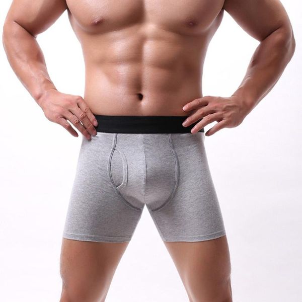 underpants men's plus size casual shorts sports long boxer briefs cotton running comfortable underwear breathable, Black;white
underpants men's plus size casual shorts sports long boxer briefs cotton running comfortable underwear breathable, Black;white