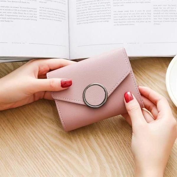 wallets style short ring british retro women's solid color tri-fold student pu leather wallet men for women purses, Red;black
wallets style short ring british retro women's solid color tri-fold student pu leather wallet men for women purses, Red;black