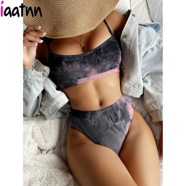 women's swimwear high waist bikinis 2021 mujer women swimsuit female tie dye bikini set beach wear bathing suit maillot de bain biquini, White;black
women's swimwear high waist bikinis 2021 mujer women swimsuit female tie dye bikini set beach wear bathing suit maillot de bain biquini, White;black