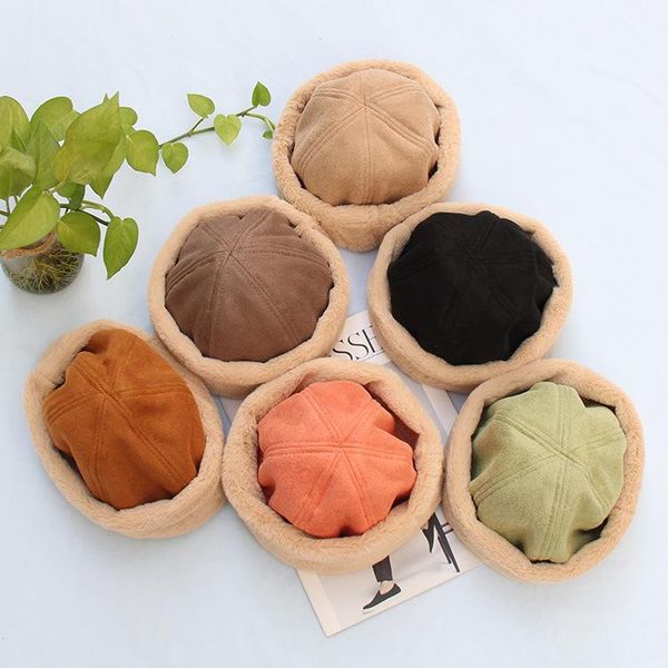 beanies hat women autumn winter warm skullcap suede plush men - retro curling chinese llord
beanies hat women autumn winter warm skullcap suede plush men - retro curling chinese llord