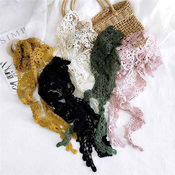 scarves 2021 summer women scarf white black triangle lace handkerchief elegant flower silk head scarfs bandana, Blue;gray
scarves 2021 summer women scarf white black triangle lace handkerchief elegant flower silk head scarfs bandana, Blue;gray