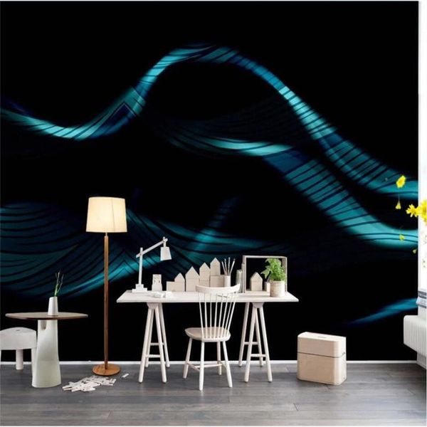 wallpapers modern abstract blue curve technology sense black background wall mural wallpaper 3d living room office decor paper
wallpapers modern abstract blue curve technology sense black background wall mural wallpaper 3d living room office decor paper