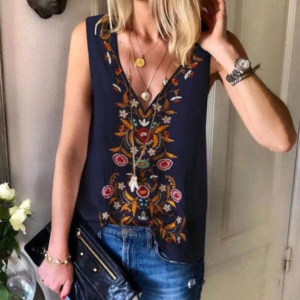 ethnic style printed women tank loose casual v-neck sleeveless vest 2021 summer clothes beach tanks for girls women's & camis, White
ethnic style printed women tank loose casual v-neck sleeveless vest 2021 summer clothes beach tanks for girls women's & camis, White