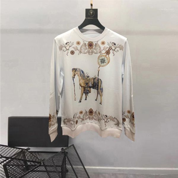 men's hoodies & sweatshirts wz0882 fashion 2021 runway luxury european design party style clothing, Black
men's hoodies & sweatshirts wz0882 fashion 2021 runway luxury european design party style clothing, Black