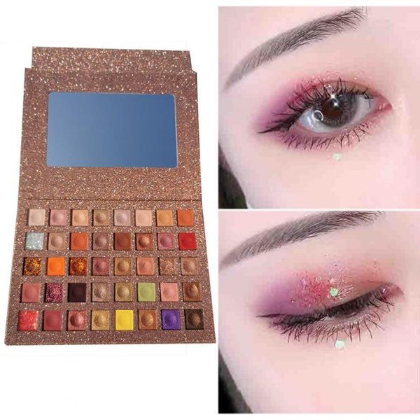 eye shadow 32g eyeshadow palette matte glitter holographic 40 colors shiny pigment pallete
eye shadow 32g eyeshadow palette matte glitter holographic 40 colors shiny pigment pallete