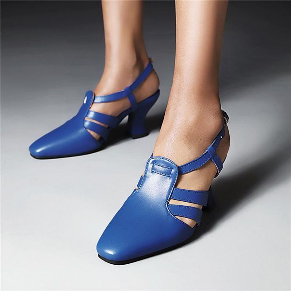 dress shoes fashion high heels women closed toe summer sandals for hoof blue green beige party female 2021, Black
dress shoes fashion high heels women closed toe summer sandals for hoof blue green beige party female 2021, Black