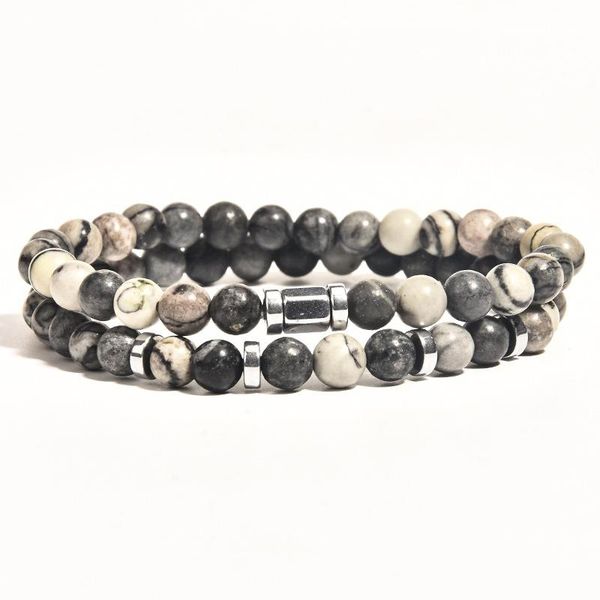 charm bracelets 2pc/set natural stone beads bracelet fashion ball beaded femme friends for women men energy jewelry, Golden;silver
charm bracelets 2pc/set natural stone beads bracelet fashion ball beaded femme friends for women men energy jewelry, Golden;silver